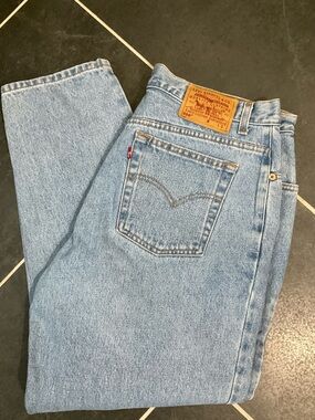 Levi’s 550 Vintage Y2K Relaxed Fit Jeans Women’s Light Wash 18 S Modern 12/14